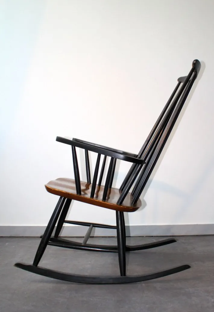 Pamono Rocking Chair by Ilmari Tapiovara for Asko Online