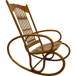 Pamono Rocking Chair by Koloman Moser for J.J.Kohn, 1890s Best