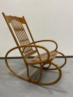 Pamono Rocking Chair by Koloman Moser for J.J.Kohn, 1890s Best