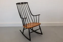 Pamono Rocking Chair by L. Larsson, Sweden, 1960s Best
