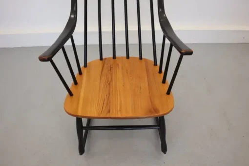 Pamono Rocking Chair by L. Larsson, Sweden, 1960s Best