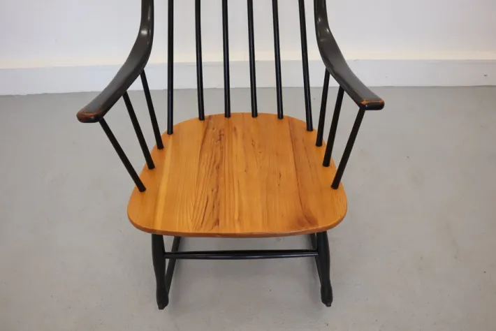 Pamono Rocking Chair by L. Larsson, Sweden, 1960s Best