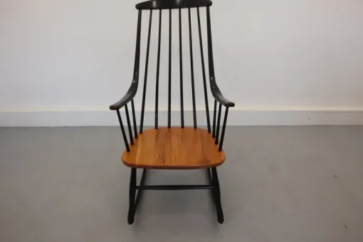 Pamono Rocking Chair by L. Larsson, Sweden, 1960s Best