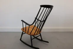 Pamono Rocking Chair by L. Larsson, Sweden, 1960s Best