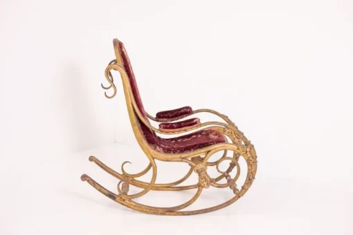 Pamono Rocking Chair by Michael Thonet for Anton Fix, 1850s Hot