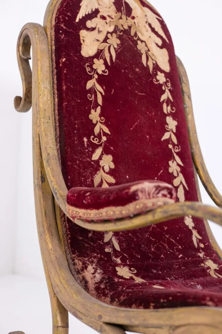 Pamono Rocking Chair by Michael Thonet for Anton Fix, 1850s Hot