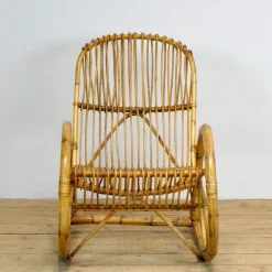 Pamono Rocking Chair by Rohé Noordwolde, 1960s New