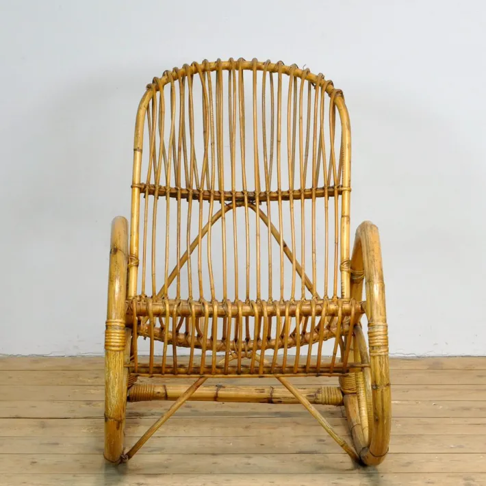 Pamono Rocking Chair by Rohé Noordwolde, 1960s New
