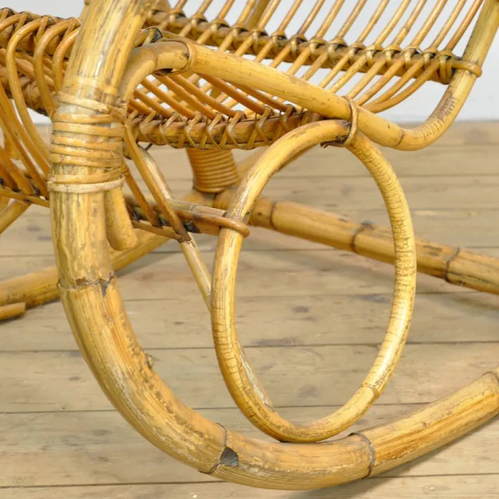 Pamono Rocking Chair by Rohé Noordwolde, 1960s New