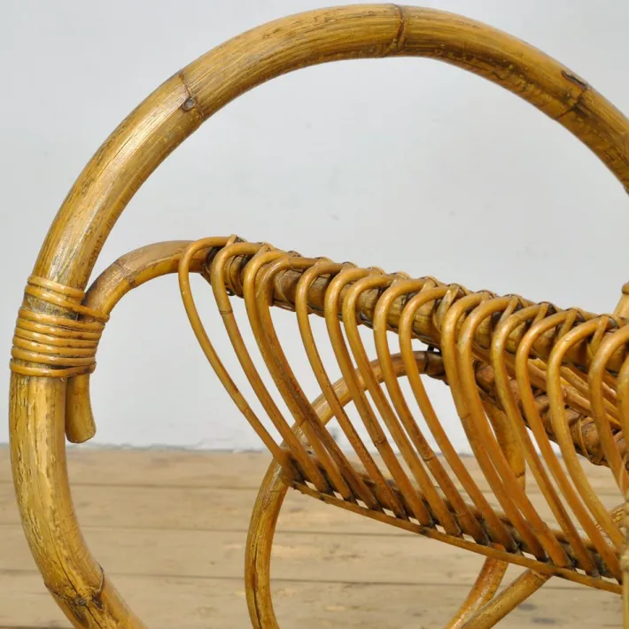 Pamono Rocking Chair by Rohé Noordwolde, 1960s New