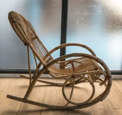 Pamono Rocking Chair by Rohé Noordwolde, 1960s Hot