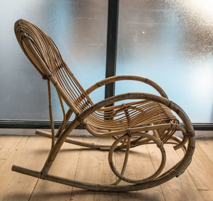 Pamono Rocking Chair by Rohé Noordwolde, 1960s Hot
