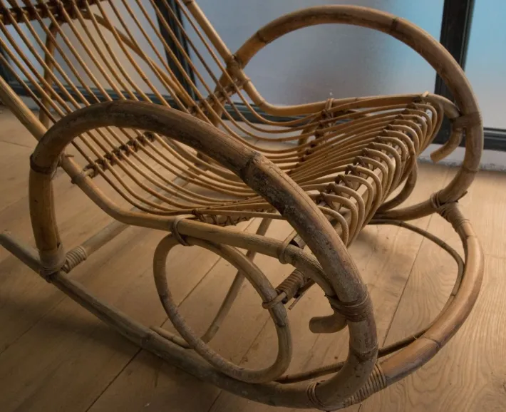 Pamono Rocking Chair by Rohé Noordwolde, 1960s Hot