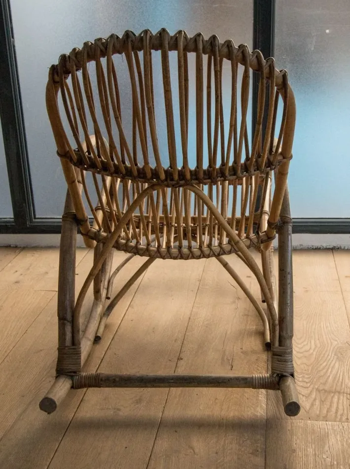 Pamono Rocking Chair by Rohé Noordwolde, 1960s Hot