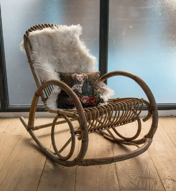 Pamono Rocking Chair by Rohé Noordwolde, 1960s Hot