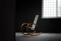 Pamono Rocking Chair by Torben Skov for Nordik Andels Eksport, Denmark, 1989 Online