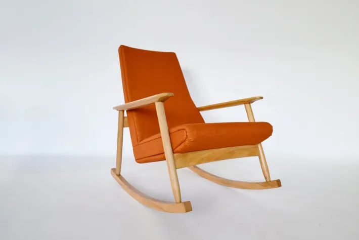 Pamono Rocking Chair by Valerija Ema Cukermanienė, 1960s Outlet