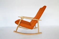 Pamono Rocking Chair by Valerija Ema Cukermanienė, 1960s Outlet