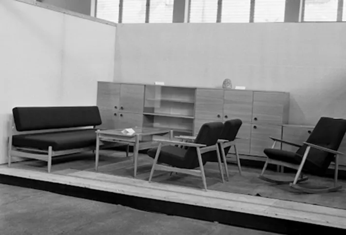 Pamono Rocking Chair by Valerija Ema Cukermanienė, 1960s Outlet