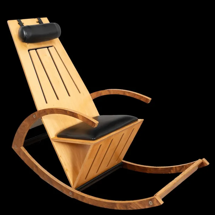 Pamono Rocking Chair from Christophe Walch, 1980s New