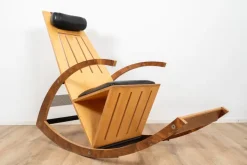 Pamono Rocking Chair from Christophe Walch, 1980s New