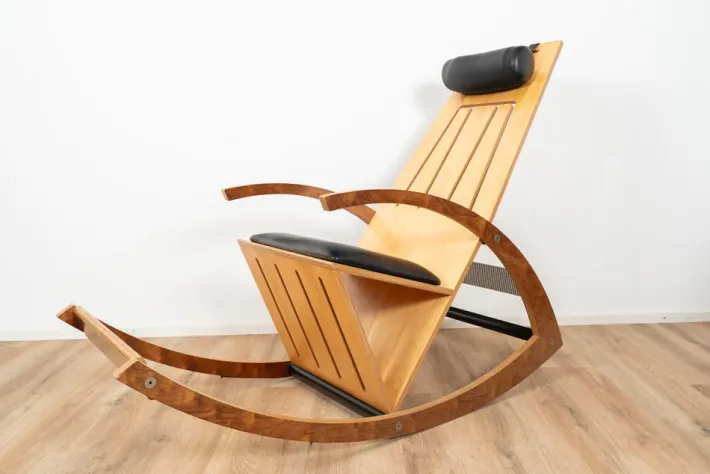 Pamono Rocking Chair from Christophe Walch, 1980s New