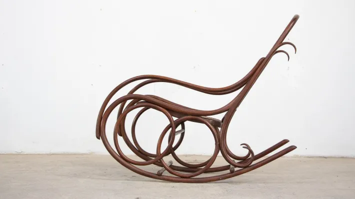 Pamono Rocking Chair from Thonet, 1920s