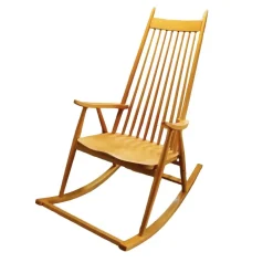 Pamono Rocking Chair from Varjonen Puunjalostus, 1960s New