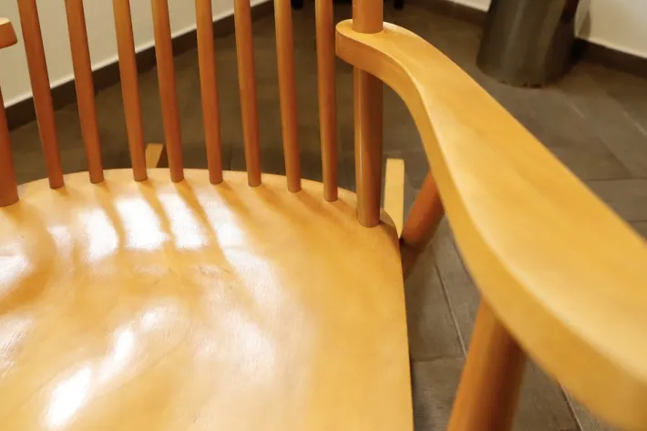 Pamono Rocking Chair from Varjonen Puunjalostus, 1960s New