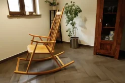 Pamono Rocking Chair from Varjonen Puunjalostus, 1960s New