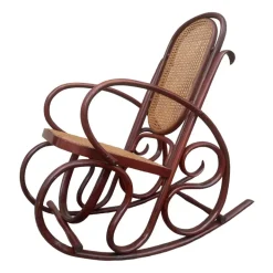 Pamono Rocking Chair in Beech by Michael Thonet Sale