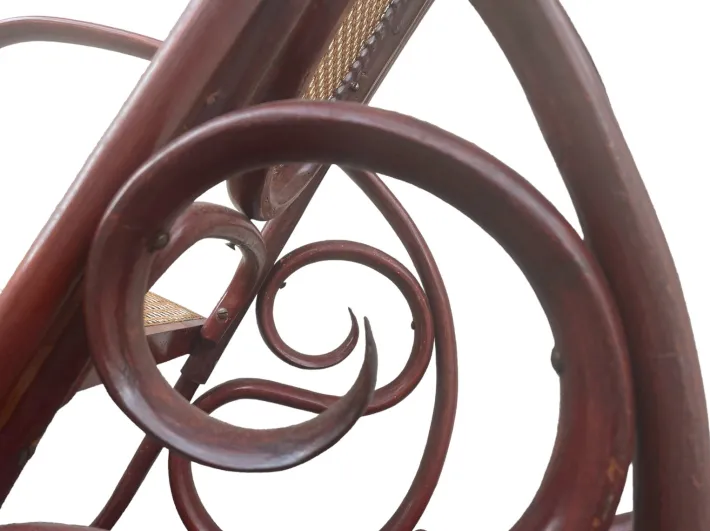 Pamono Rocking Chair in Beech by Michael Thonet Sale