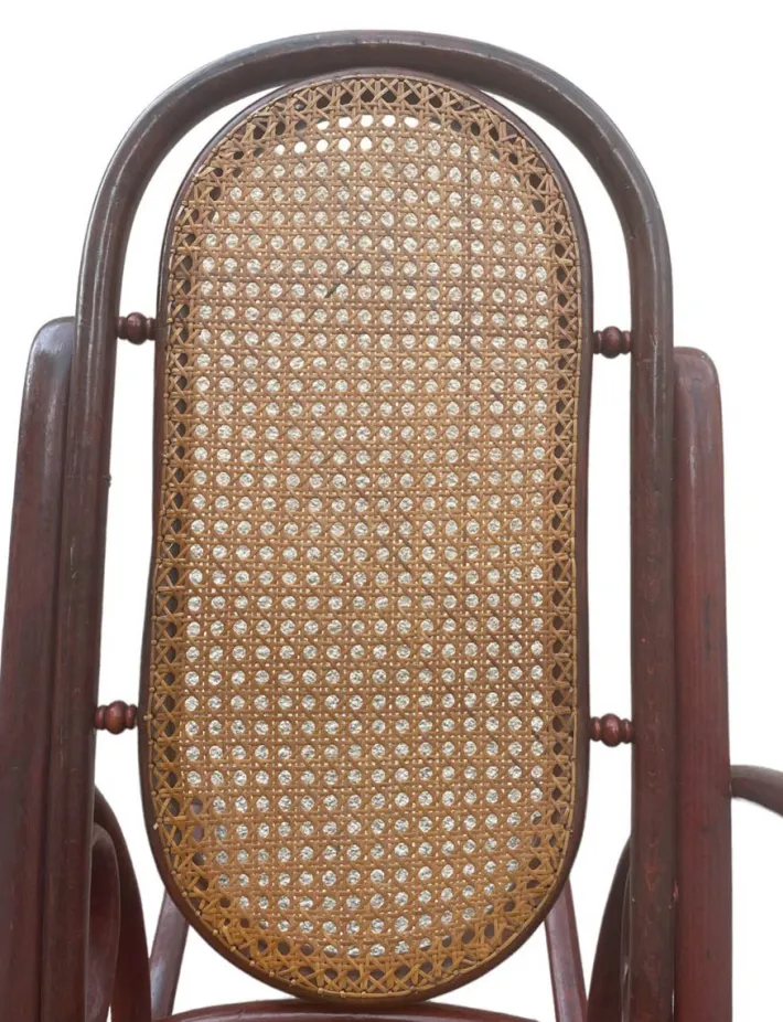 Pamono Rocking Chair in Beech by Michael Thonet Sale