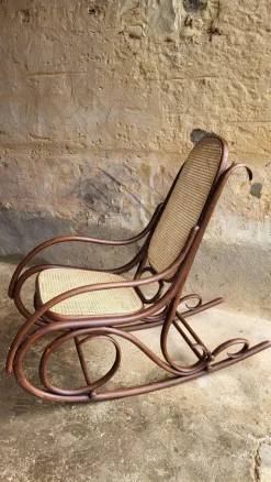 Pamono Rocking Chair in Bentwood, Early 20th Century Outlet