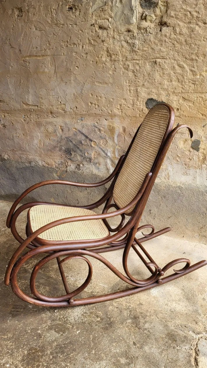 Pamono Rocking Chair in Bentwood, Early 20th Century Outlet