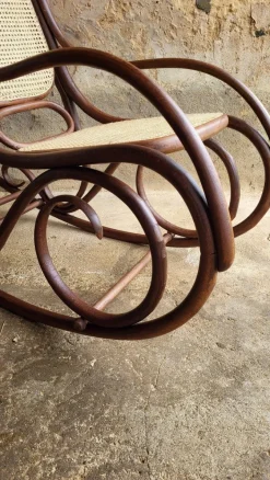 Pamono Rocking Chair in Bentwood, Early 20th Century Outlet