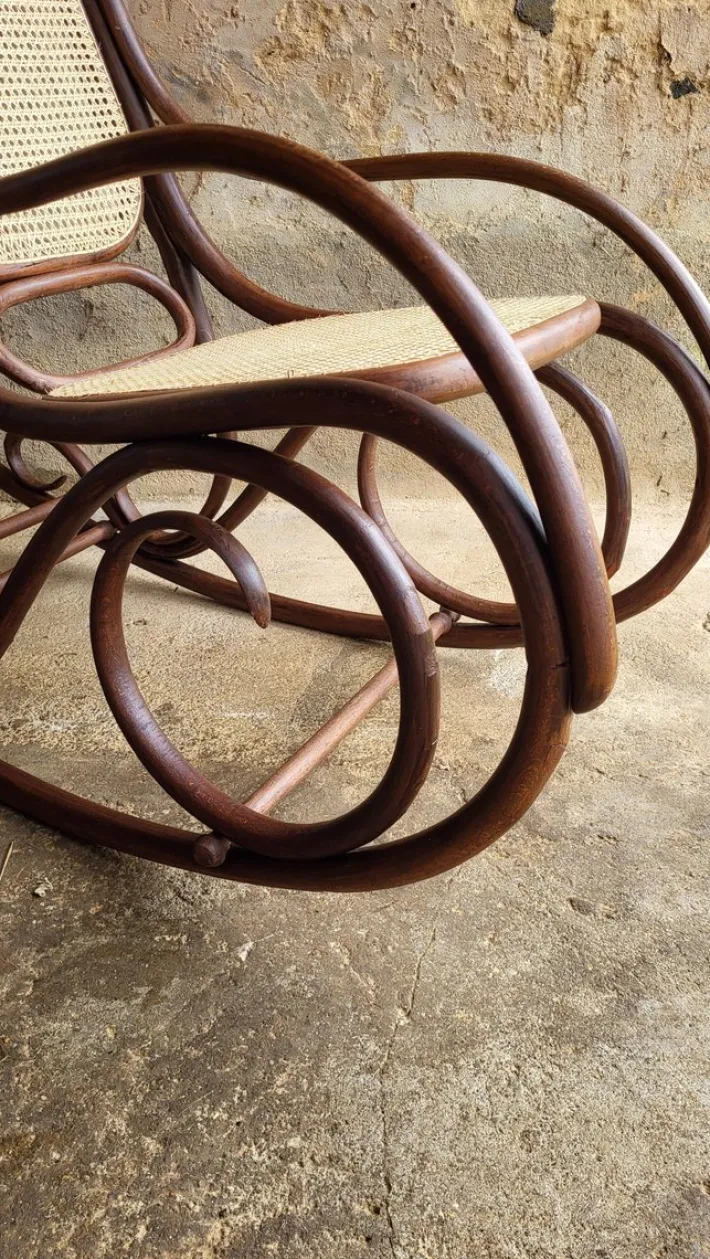 Pamono Rocking Chair in Bentwood, Early 20th Century Outlet