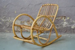 Pamono Rocking Chair in Rattan Discount