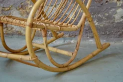 Pamono Rocking Chair in Rattan Discount