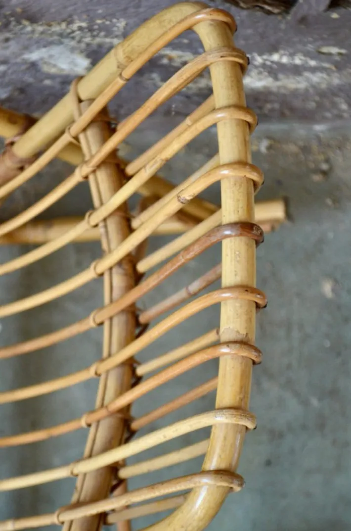 Pamono Rocking Chair in Rattan Discount