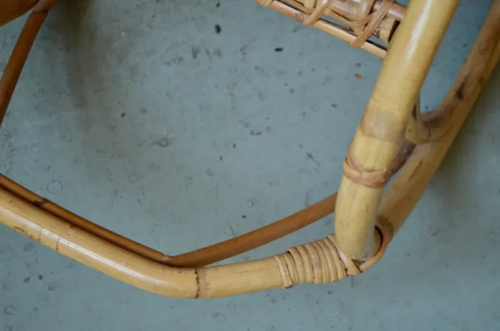 Pamono Rocking Chair in Rattan Discount