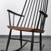 Pamono Rocking Chair in Solid Teak by Ilmari Tapiovara for Asko New