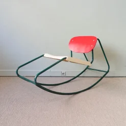 Pamono Rocking Chair in the Style of Dirk Van Sliedrecht, 1960s New