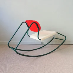 Pamono Rocking Chair in the Style of Dirk Van Sliedrecht, 1960s New