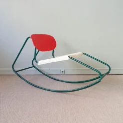 Pamono Rocking Chair in the Style of Dirk Van Sliedrecht, 1960s New