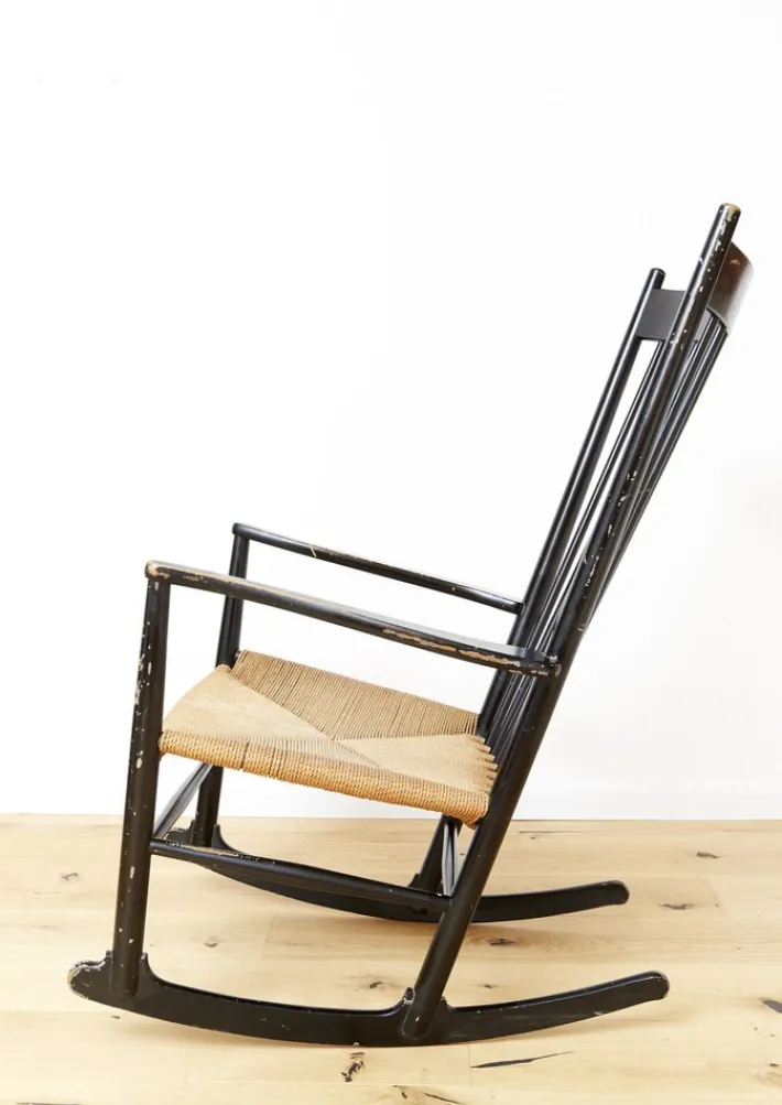 Pamono Rocking Chair J16 by Hans Wegner for FDB Møbler, 1944 Best