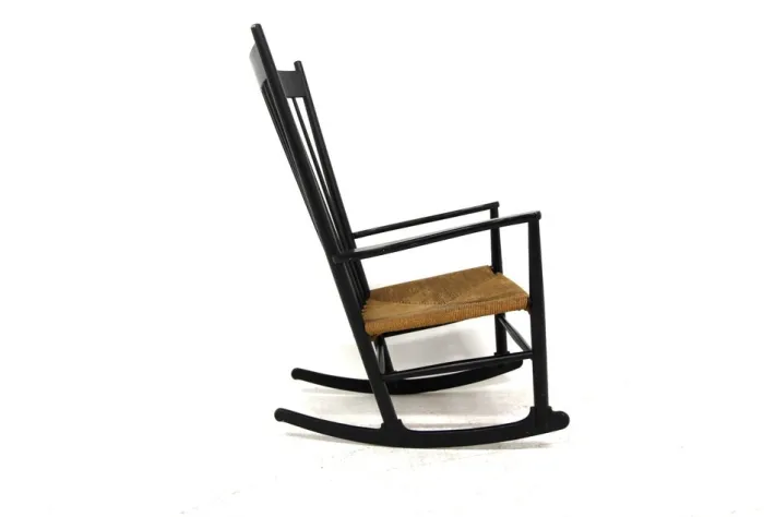 Pamono Rocking Chair J16 byHans Wegner for Möbler F. D. B., Denmark, 1960 from FDB Outlet