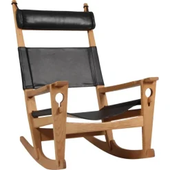 Pamono Rocking Lounge Chair attributed to Hans J. Wegner for Getama, 1970s Best