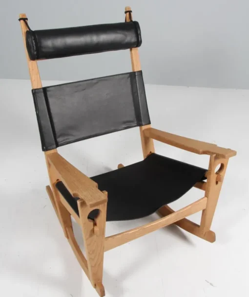 Pamono Rocking Lounge Chair attributed to Hans J. Wegner for Getama, 1970s Best