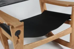 Pamono Rocking Lounge Chair attributed to Hans J. Wegner for Getama, 1970s Best